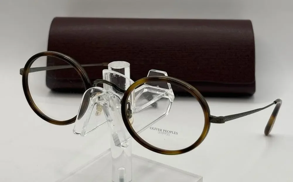 Oliver Peoples MP-8 30th OV1215 5284 Eyeglasses 46-23-150 Tortoise Italy